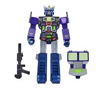 Transformers Figurine Super Cyborg Optimus Prime (Shattered Glass Purple) 28 cm