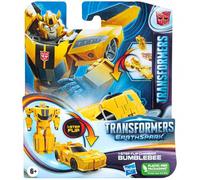 Transformers - Figurines Earthspark, modèle aléatoire (Optimus prime, Bumblebee, Wheeljack) Basculer d'un mode à l'autre en s'amusant ! L'expérience de conversion Transformers est inédite avec la figu