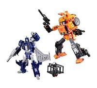 Hasbro Pack de 2 figurines Transformers Generations Wreck 'n Doom Autobot Sandstorm et Slugslinger