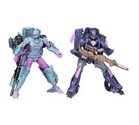 Transformers Generations Legacy Evolution, Pack Deadeye Duel de 2 Figurines Senate Guard Autobot Javelin et Ascenticon Kaskade de 17,5 cm