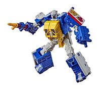 Transformers Generations War for Cybertron - Robot Deluxe Greasepit - 14 cm - Jouet Transformable 2 en 1