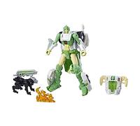 Transformers Generations War for Cybertron : Siege Deluxe Class WFC-S15 Figurine Autobot Greenlight avec figurine Dazzlestrike Battle Masters Marron/A