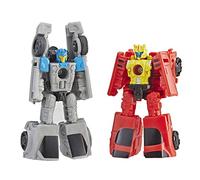 Transformers Generations War for Cybertron: Siege Micromaster WFC-S4 Autobot Race Car Patrol 2-Pack Action Figure Toys