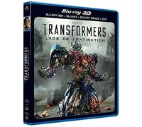 Transformers : L'âge de l'extinction – Combo Blu-ray 3D + Blu-ray + DVD