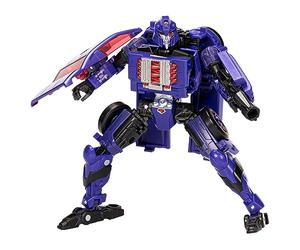 Transformers Legacy Evolution, Deluxe, Cyberverse Univers, Jouet Shadow Striker, 14 cm, Figurine d'action pour garçons et filles à partir de 8 ans