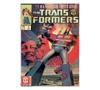 Transformers Lithographie 40th Anniversary Limited Edition 42 X 30 Cm