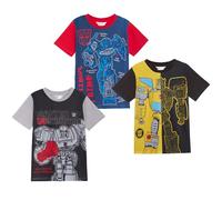 Transformers Lot de 3 t-shirts pour garçons Bumblebee Optimus Prime Megatron Dress Up Tees Tops, multicolore, 11-12 ans