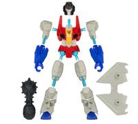 Transformers MixMashers, Figurine Personnalisable Starscream à mélanger et Combiner avec Accessoires
