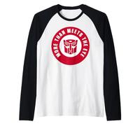 Transformers More Than Meets The Eye Red Manche Raglan