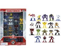 Transformers Nano Jada Special Boîte Set 18 Mini Figurine Métal 4cm Metalfigs