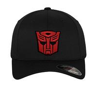Transformers Officiellement sous Licence Autobots 3D Patch Flexfit Baseball Cap (Noir), Large/X-Large