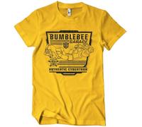 Transformers Officiellement sous Licence Bumblebee Garage Hommes T-Shirt (Doré), Large