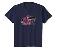 Transformers One Elita 1 Neon T-Shirt, Enfant, Bleu Marine, 3 Ans