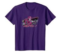Transformers One Elita 1 Neon T-Shirt, Enfant, Violet, 12 Ans