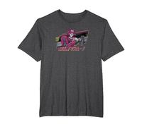 Transformers One Elita 1 Neon T-Shirt, Homme Grandes Tailles, Chiné Foncé, 2X Tall