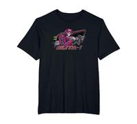 Transformers One Elita 1 Neon T-Shirt, Homme Grandes Tailles, Noir, 6X Tall