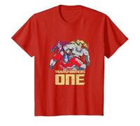 Transformers One Group Logo T-Shirt, Enfant, Rouge, 3 Ans