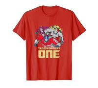 Transformers One Group Logo T-Shirt, Homme, Rouge, XXL