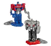 Pack de 2 figurines Transformers One Robot Battlers Optimus Prime et Megatron G