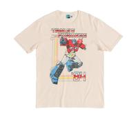 Transformers Optimus Prime Ecru T Shirt