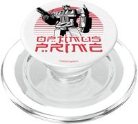 Transformers Optimus Prime Kanji Style Portrait PopSockets PopGrip pour MagSafe