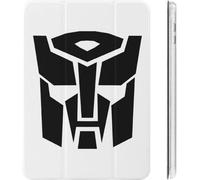 Transformers Pu Ipad Case 2020 Antichoc Mise En Veille/Réveil Automatique Ipad 10.2in Réglage De L'angle Mignon Transparent Personnage Housse De Protection
