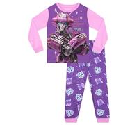 Transformers Pyjamas One pour Filles | Pyjamas pour Filles Autobot pour Enfants | Sommeil d'hiver pour Filles Elita | Violet 9-10 Ans