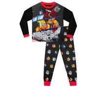 Transformers Pyjamas Optimus Prime pour garçons | Ensemble de Sommeil pour Enfants | Noir | 3-4 Ans