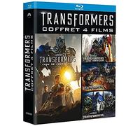 Transformers - Quadrilogie : Transformers + Transformers 2 - La Revanche + Transformers 3 - La Face Cachée De La Lune + Transformers : L'âge De L'extinction - Blu-Ray