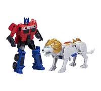 Transformers: Rise of The Beasts, Beast Alliance, Pack de 2 Figurines Beast Combiners Optimus Prime, dès 6 Ans, 12,5 cm