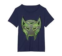 Transformers: Rise of The Beasts Glowing Maximal Logo T-Shirt, Femme Grandes Tailles, Bleu Marine, 6X