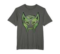 Transformers: Rise of The Beasts Glowing Maximal Logo T-Shirt, Homme Grandes Tailles, Asphalte, 6X Tall