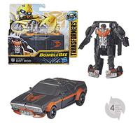 Transformers Saga - Robot Propulsion Hot Rod Voiture Power Series 11cm - Jouet Transformable 2 en 1