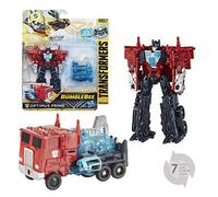 Transformers Saga - Robot Propulsion Optimus Prime Camion Power Plus Series 11cm - Jouet Transformable 2 en 1
