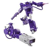 Transformers Studio Series, Figurine Convertible Shockwave Classe Voyageur de 16,5 cm, Les Transformers : Le Film, Robots-Jouets, dès 8 Ans