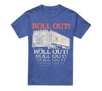 Transformers - T-shirt motif Optimus Prime motif/style Camion ROLL OUT (TV26465)