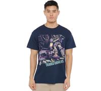 Transformers T-Shirt Unisexe Transformers Generations Decepticon Soundwave on The Hunt, Bleu Marine, Bleu Marine, XXL