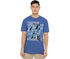 Transformers T-Shirt Unisexe Unisexe Transformers Generations Retro Decepticon Soundwave 1984 Royal, Bleu Marine, XXL