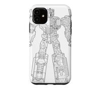 Transformers Technical Drawing Coque pour iPhone 11