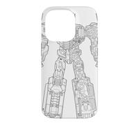 Transformers Technical Drawing Coque pour iPhone 14 Pro