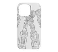 Transformers Technical Drawing Coque pour iPhone 14 Pro Max