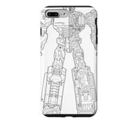 Transformers Technical Drawing Coque pour iPhone 7 Plus/8 Plus