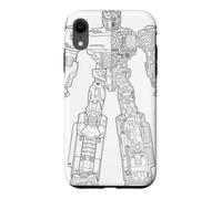 Transformers Technical Drawing Coque pour iPhone XR