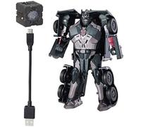 TRANSFORMERS The Last Knight - SHADOW SPARK OPTIMUS PRIME - Allspark Tech Kit de départ - Robot 13cm