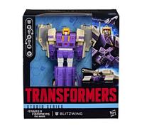 Hasbro Figurine Transformers Studio Series Blitzwing Classe Leader Convertible 3‑en‑1 17,5 cm