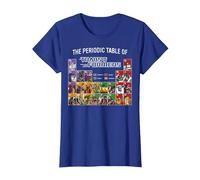 Transformers The Periodic Table of Transformers T-Shirt, Femme, Bleu Royal, XXL