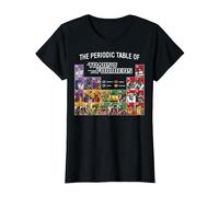 Transformers The Periodic Table of Transformers T-Shirt, Femme, Noir, M