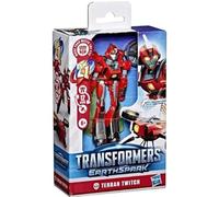 Transformers Toys EarthSpark Deluxe Class Terran Twitch Figurine robot jouet pour enfants à partir de 6 ans 12,7 cm