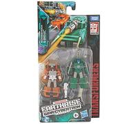 Transformers earthrise War for Cybertron - micromaster - Lot 2pcs Figurines transformables - Bombshock + Deception Growl - 4cm