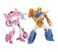 Transformers Toys Legacy Evolution War Dawn Lot de 2 jouets de luxe Cybertronian Erial et Dion, figurines d'action pour garçons et filles de 8 ans et plus (exclusif SDCC 2023)